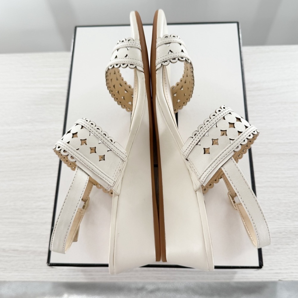 Alex Marie Elsa cloud white Wedge Sandals size 9 women’s - Picture 7 of 14